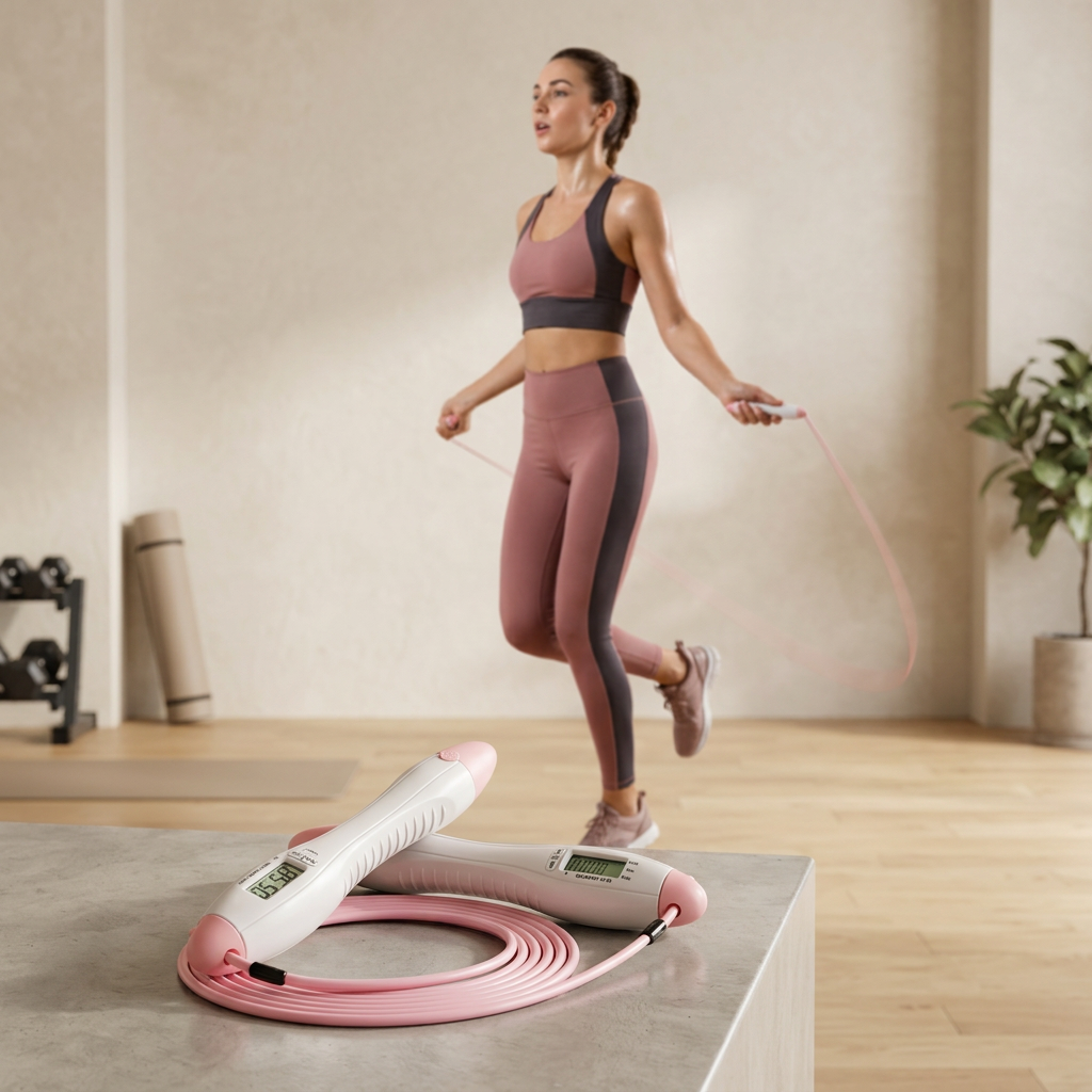 Smart Count Springseil – Mit Timer, Zähler & Kalorientracking