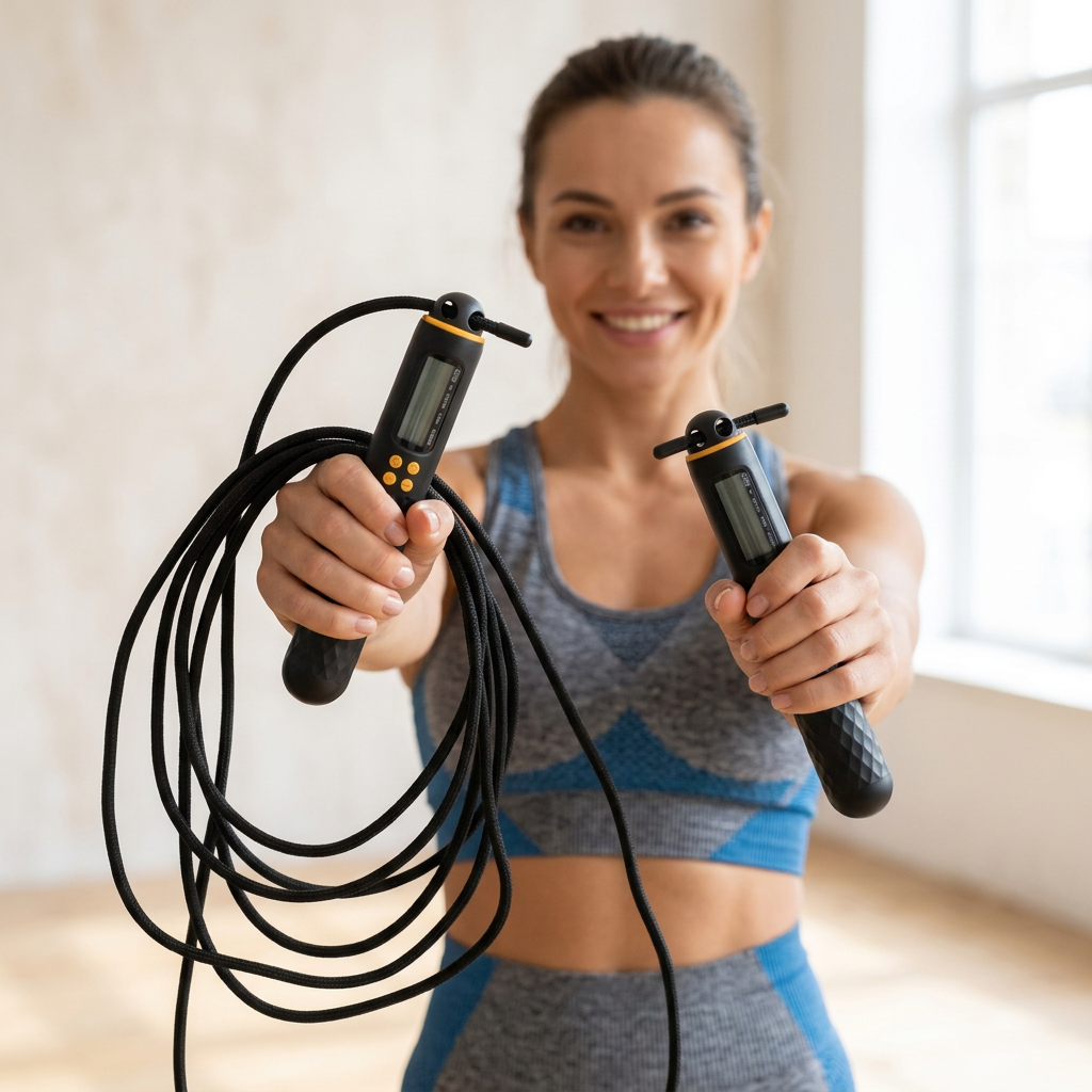Jump Rope With Counter - For Fitness Exercise And Weight Lose