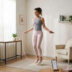 Li-Ning Springseil mit Zähler – Verstellbares Trainings-Springseil Unisex (AQEU069)